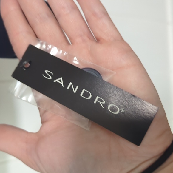 ⭐🎵 NWT Sandro Button Down Dress Jacket - Picture 3 of 6